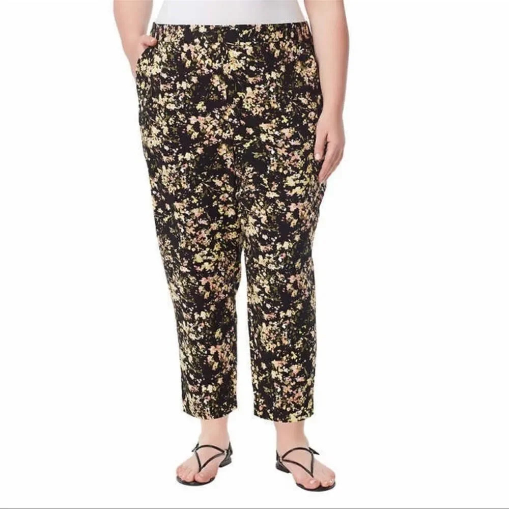 Jessica Simpson Ladies’ Printed Pull-on Pant Medium